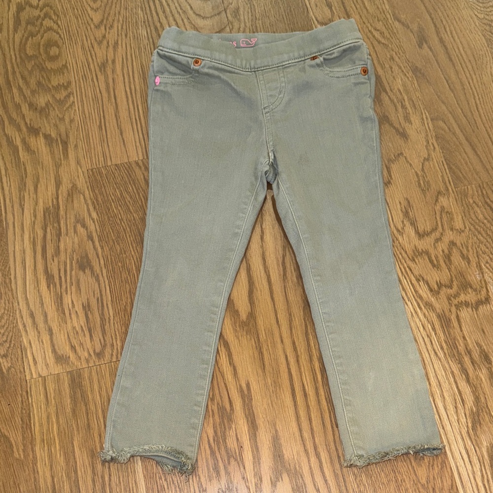 Vineyard Vines Distressed Hem Jeans